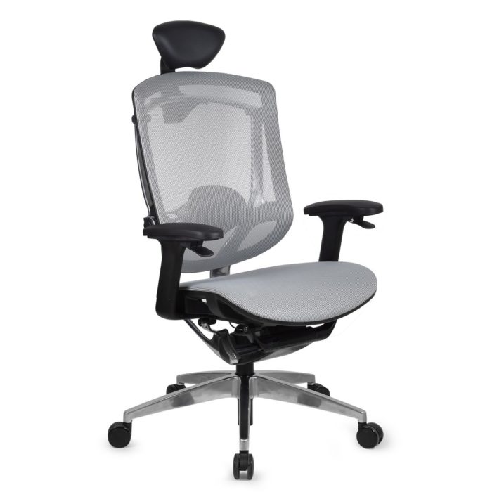 Эргономичное кресло GTCHAIR Marrit GT-25 с кожаным подголовником K3